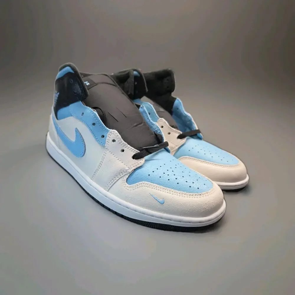 Size 12 - Air Jordan 1 SE Mid Summit White Blue Chill